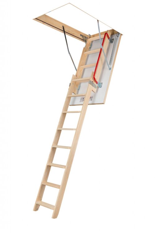 Раздвижные двухсекционные чердачные лестницы – серия LDK