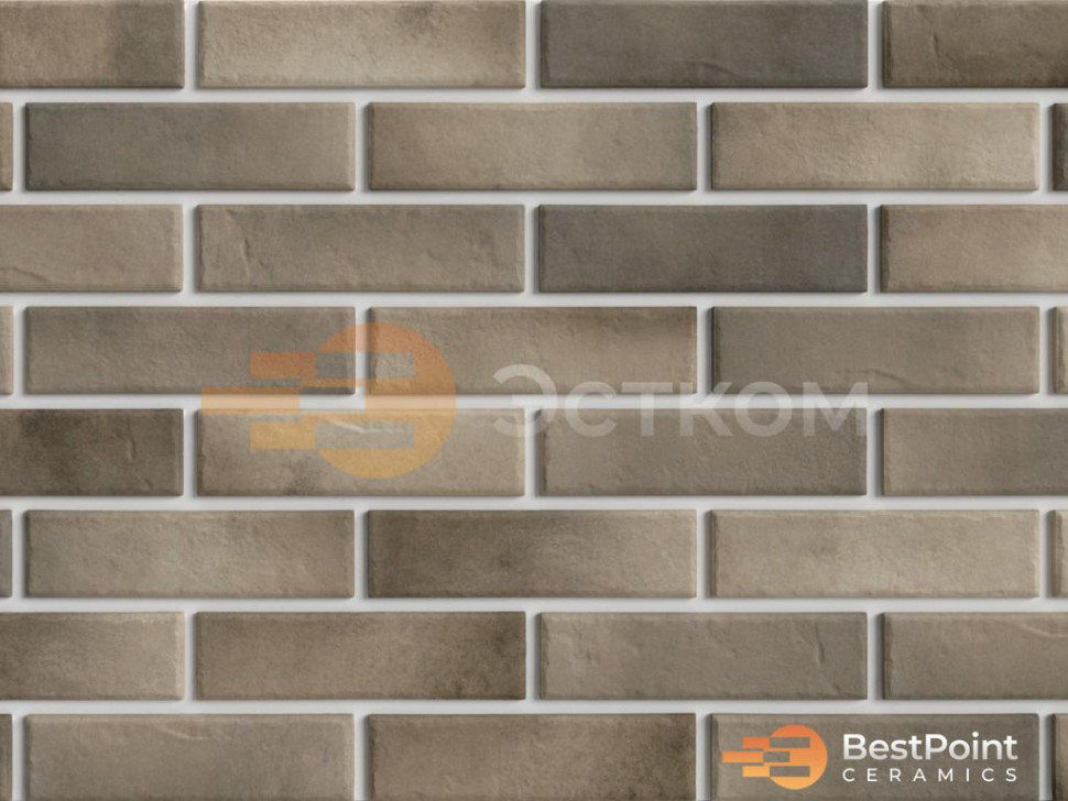 Термопанели на пенополистероле с клинкером BestPoint Retro Brick Pepper