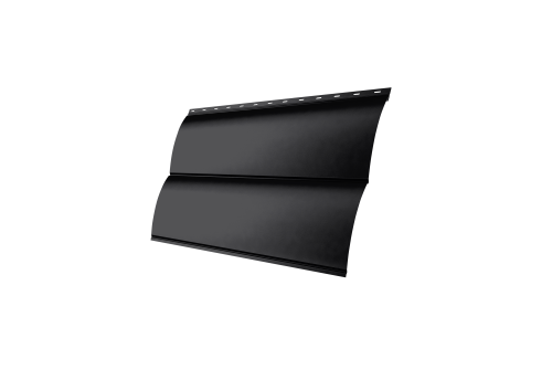 Блок-хаус new Grand Line 0,5 PurPro Matt 275 с пленкой RAL 9005 черный