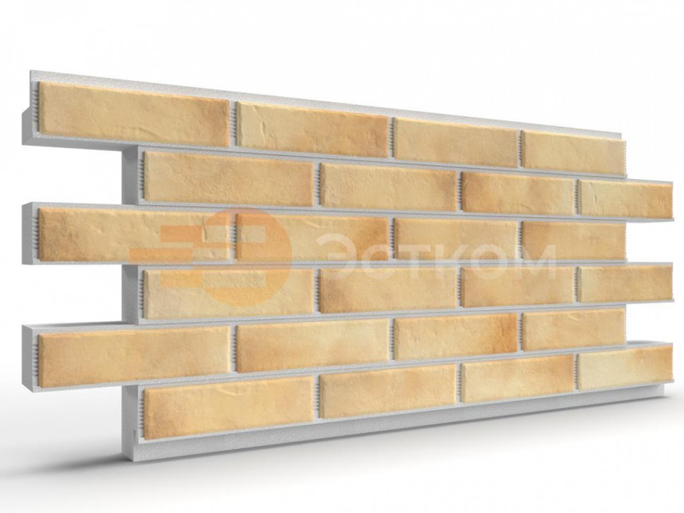 Термопанели на пенополистероле с клинкером BestPoint Retro Brick Salt