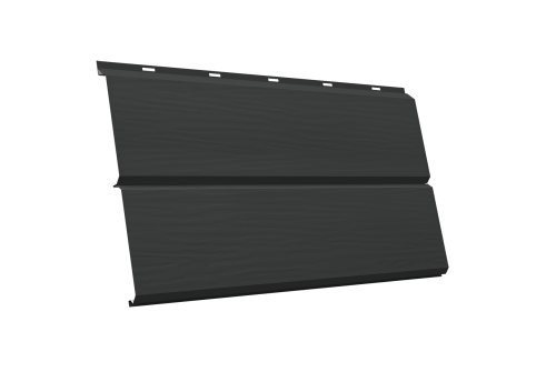 ЭкоБрус new 3D 0,45 PE с пленкой RAL 7016 антрацитово-серый
