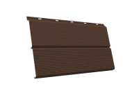 ЭкоБрус 0,345 Gofr 0,45 Drap RAL 8017 шоколад