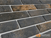 Термопанели на пенополистероле с клинкером BestPoint Exclusive Metal Dark