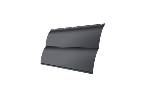 Блок-хаус new 0,5 Satin Matt TX с пленкой RAL 7024 мокрый асфальт