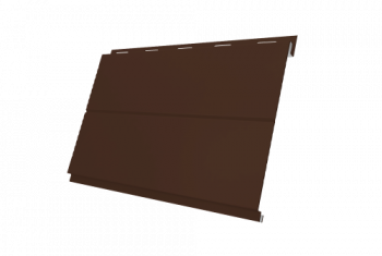 Вертикаль 0,2 line 0,5 Satin с пленкой RAL 8017 шоколад