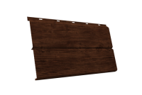 ЭкоБрус 0,345 Gofr 0,45 Print Elite с пленкой Cherry Wood TwinColor