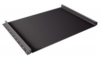 Кликфальц 0,5 PurPro с пленкой на замках RAL 9005 черный