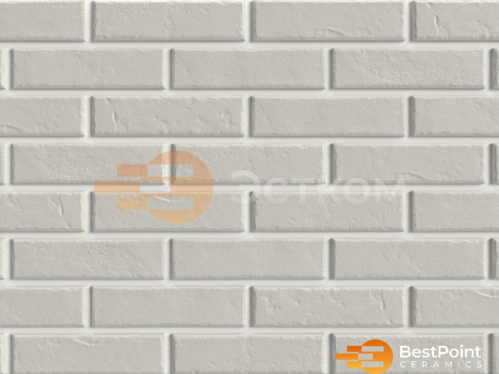 Термопанели на пенополистероле с клинкером BestPoint Classic Blanc