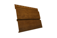 Квадро брус 0,45 Print Elite с пленкой Golden Wood TwinColor