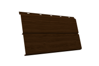 ЭкоБрус 0,345 Gofr 0,45 Print Elite Choco Wood TwinColor