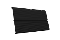 ЭкоБрус 0,345 Gofr 0,45 Drap TX RAL 9005 черный